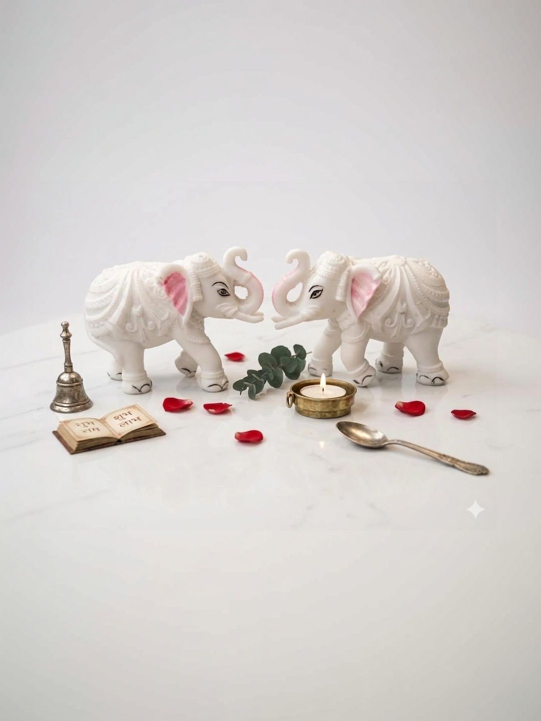 Viyu Creations White Figurine Showpiece-picture-54