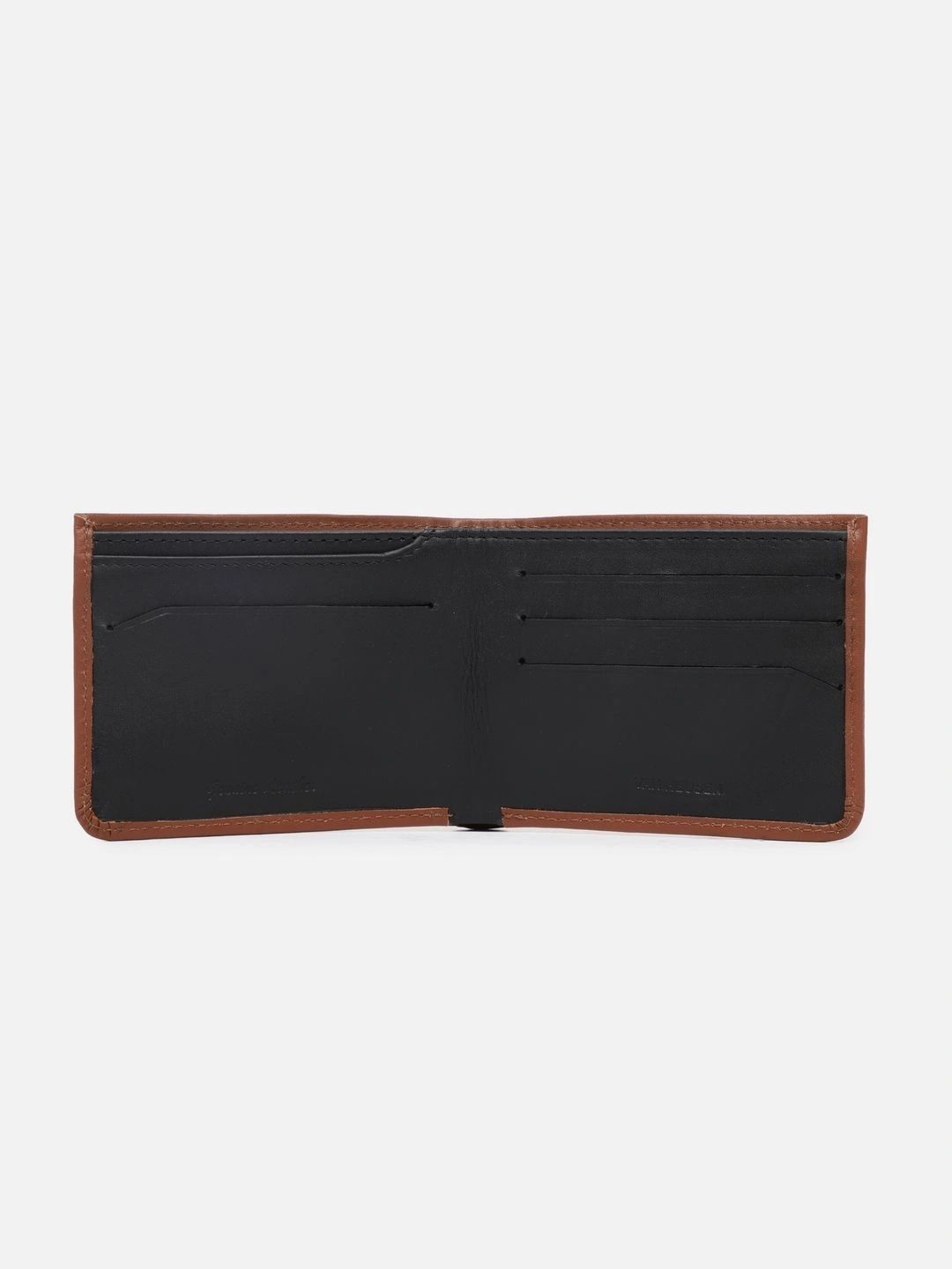 Van Heusen Men Leather Two Fold Wallet-image-4