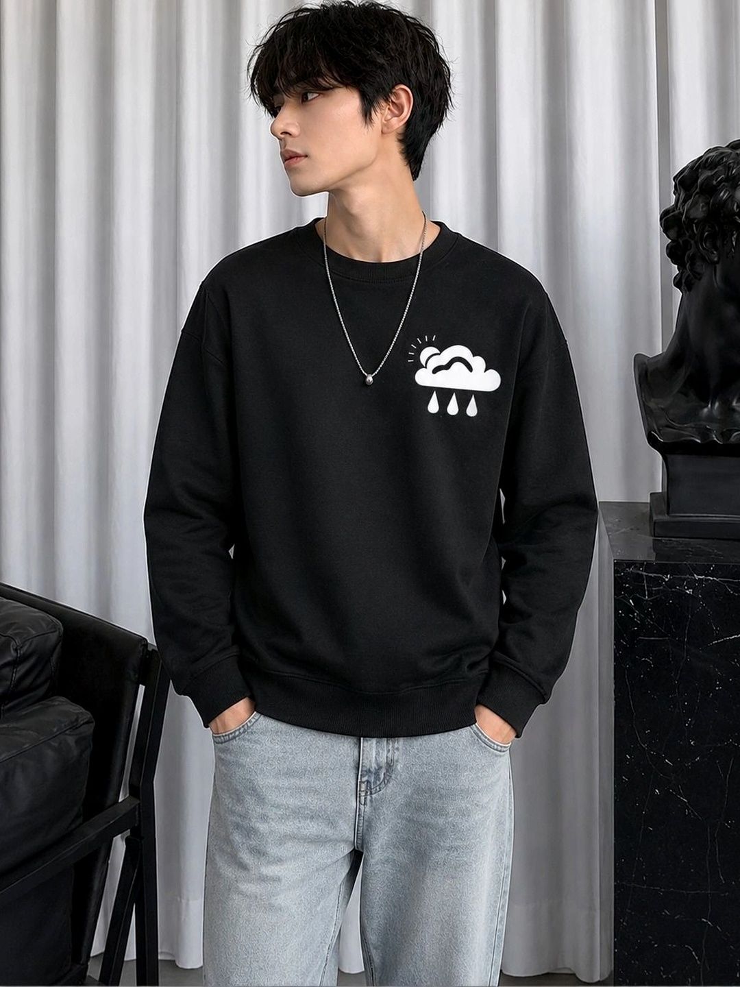 BRIEF CHICKADE Men Printed Sweatshirt-picture-26