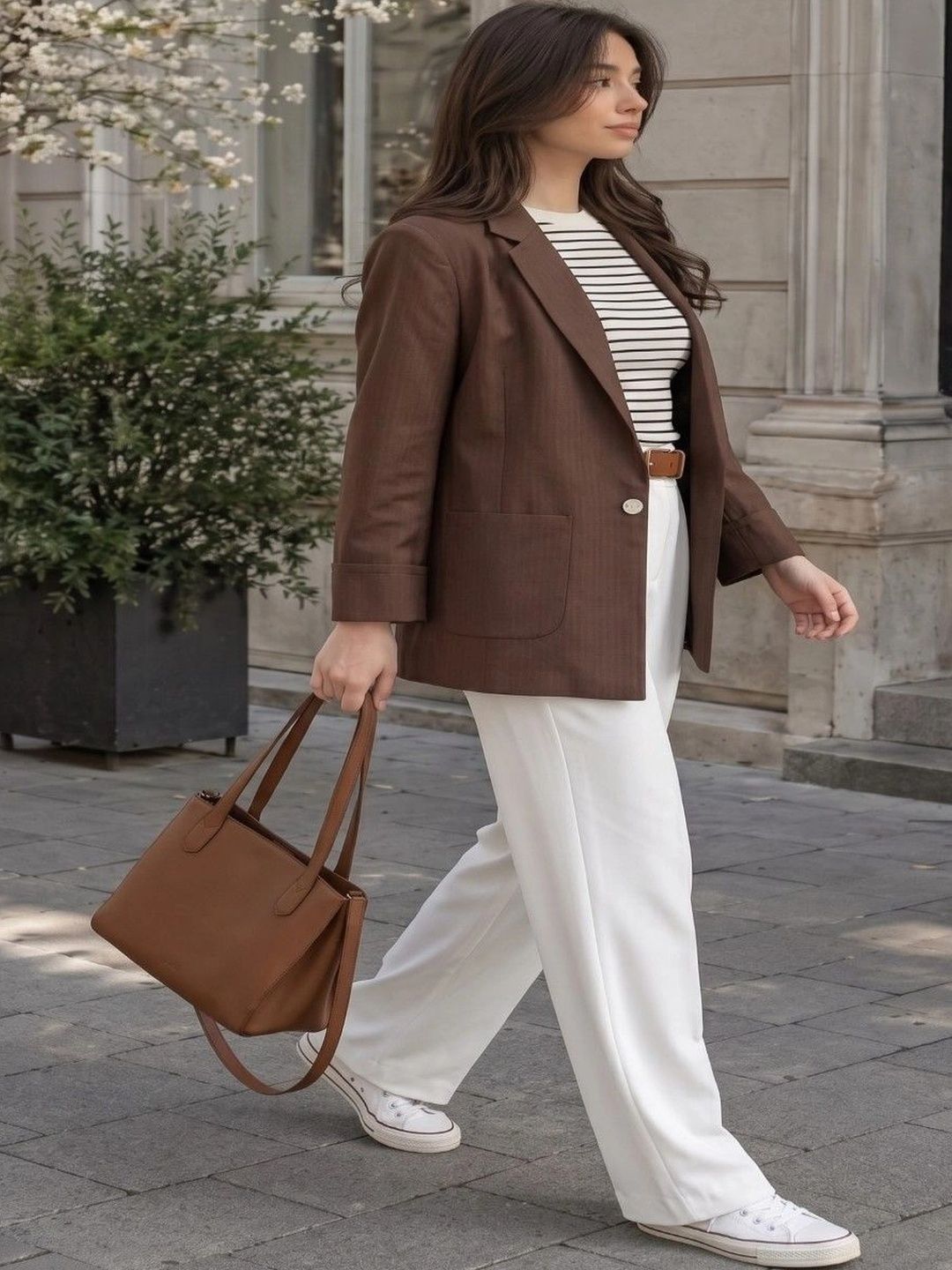 THE FASHION HUB Notched Lapel Single-Breasted Blazers-picture-57