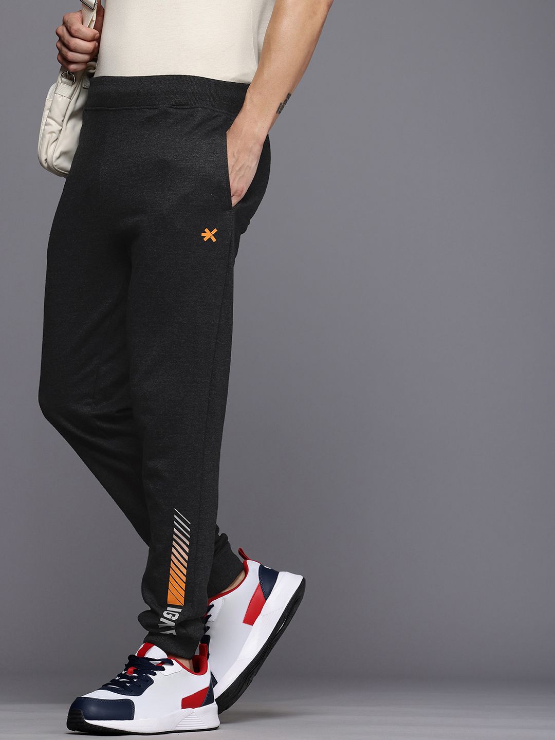 HRX by Hrithik Roshan Men Typography Regular Fit Joggers