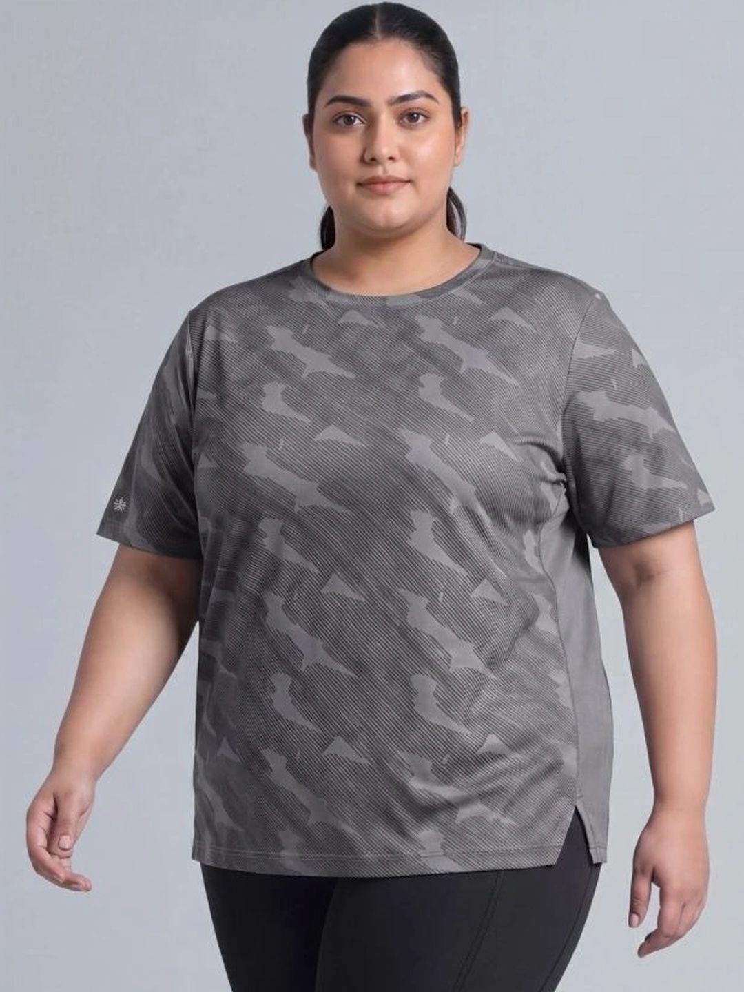 CULT Women Camouflage Printed Moisture Wicking T-shirt-picture-40