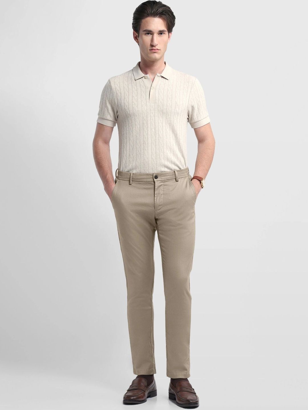 Arrow Sport Men Slim Fit Trousers-picture-19