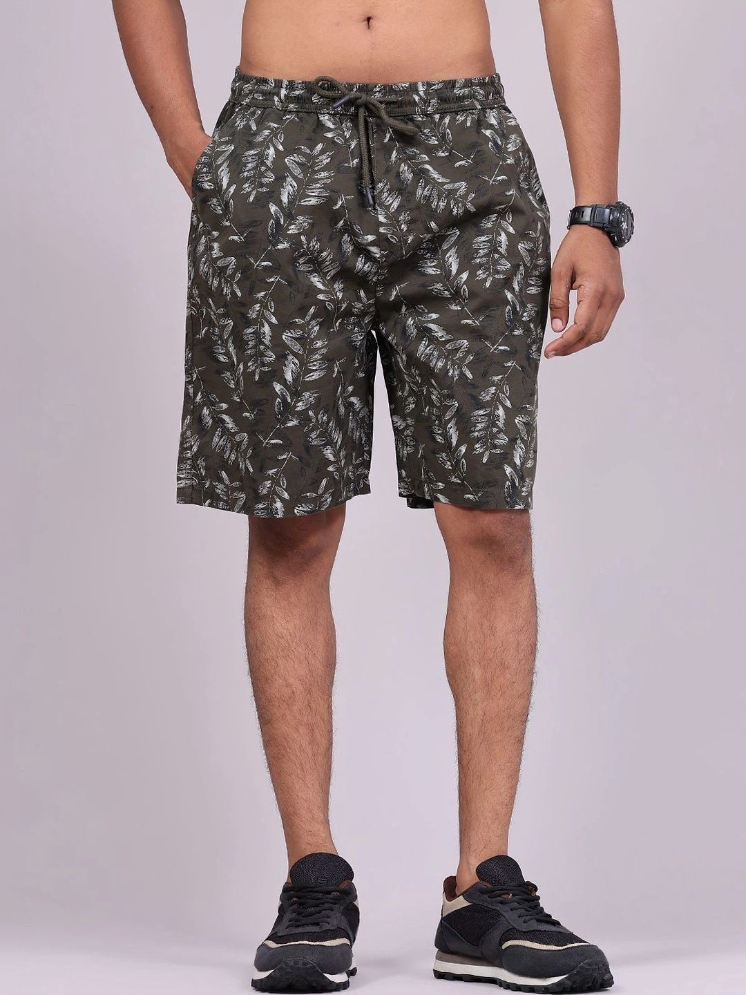 V-Mart Men Floral Printed Shorts-picture-30
