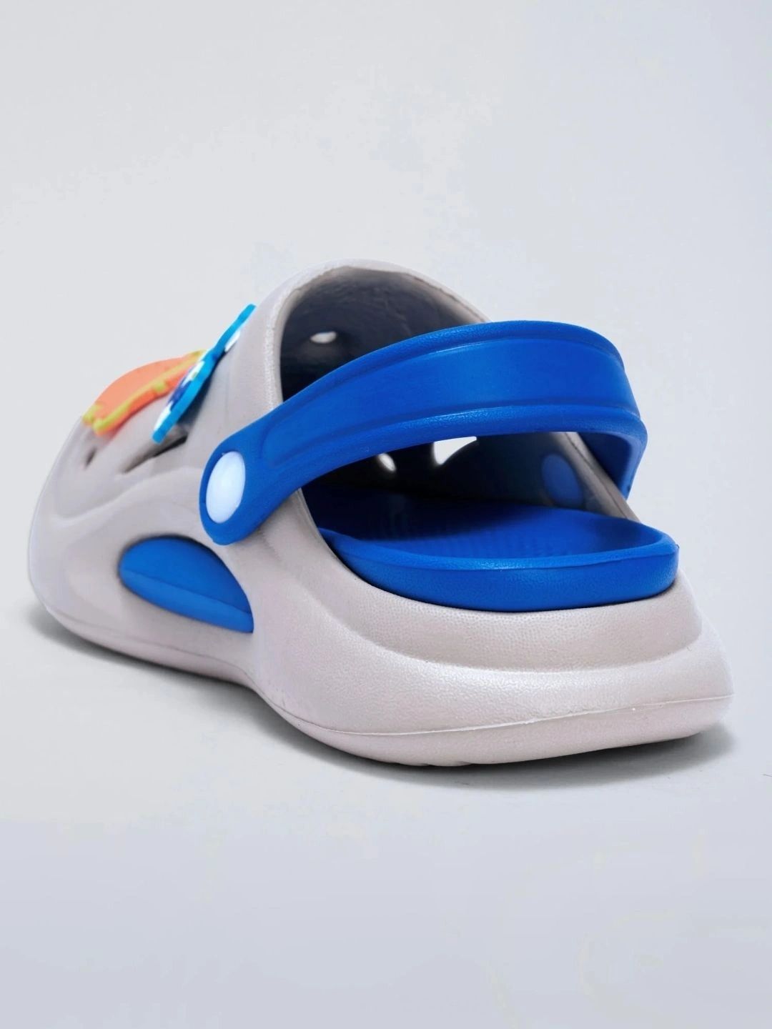 Hopscotch Unisex Kids Perforations PU Clogs-image-47