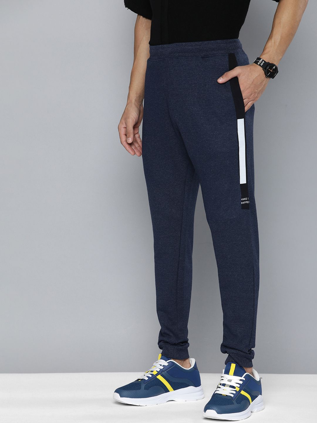 HRX by Hrithik Roshan Men Solid Track Pants