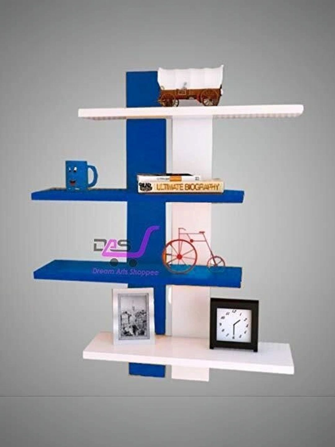 CraftOnline Blue & White MDF-image-6