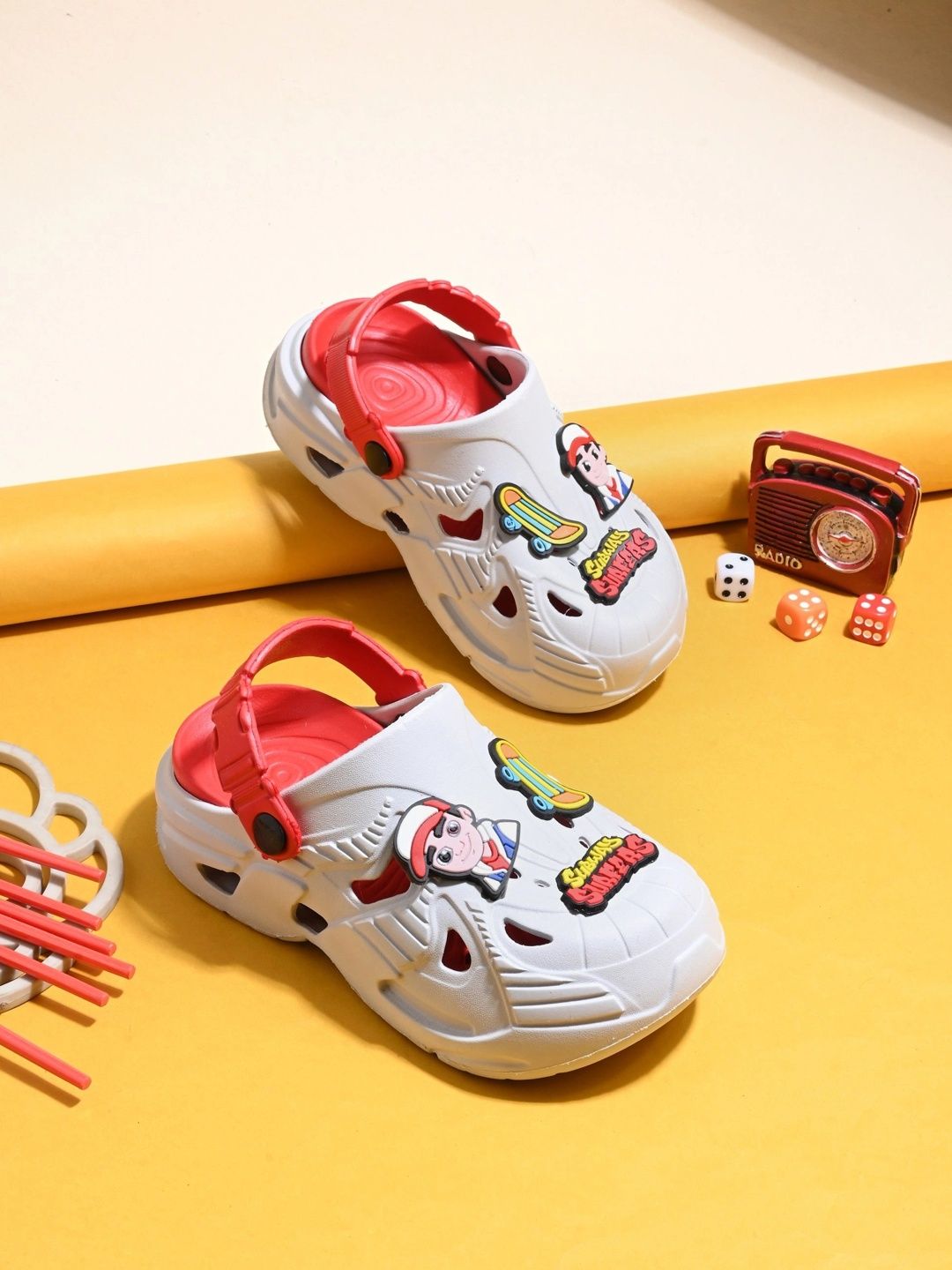 Miss & Chief Kids Embellished Clogs-picture-31