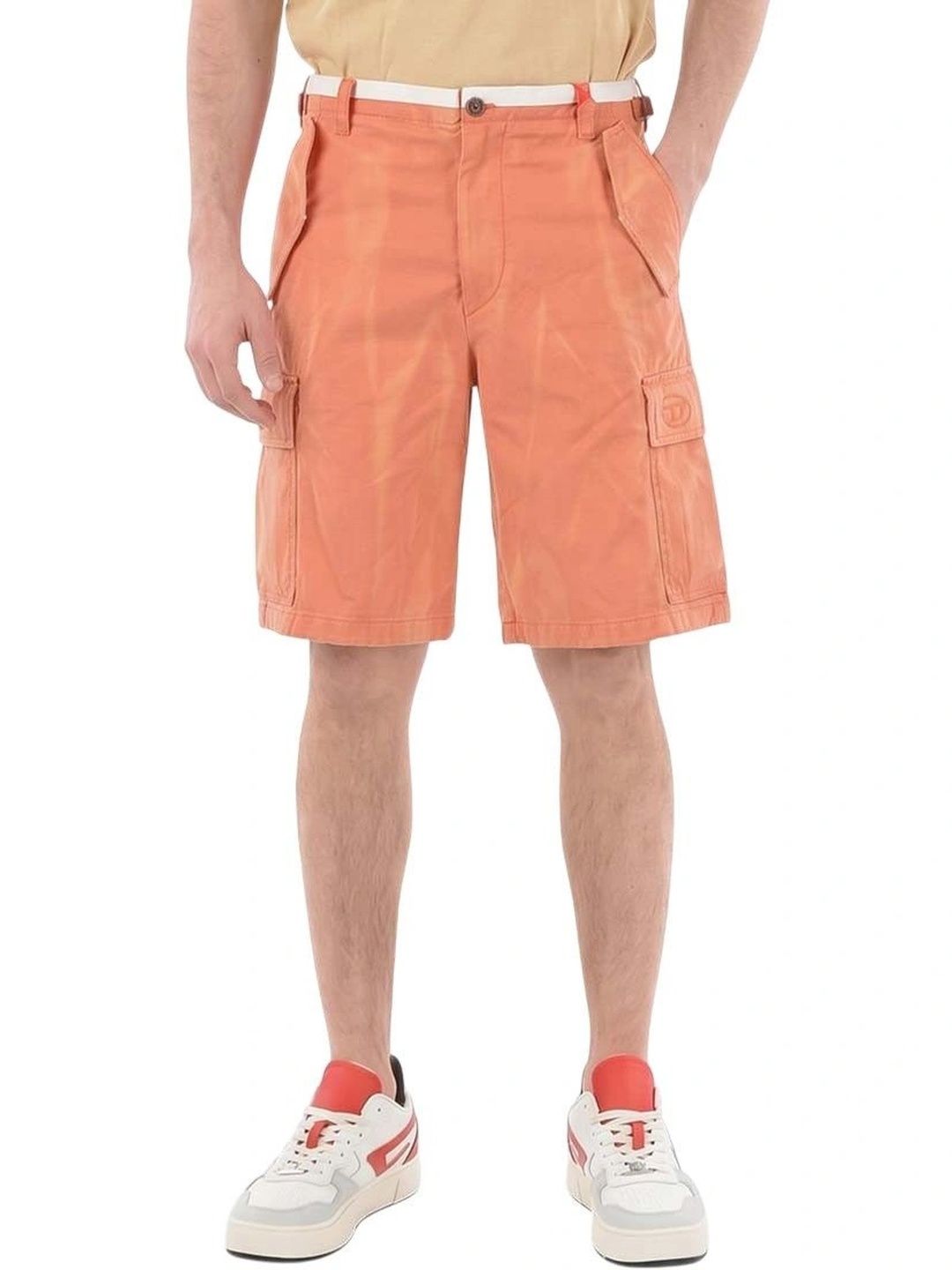 DIESEL Men Washed Cargo Shorts Technology-picture-39