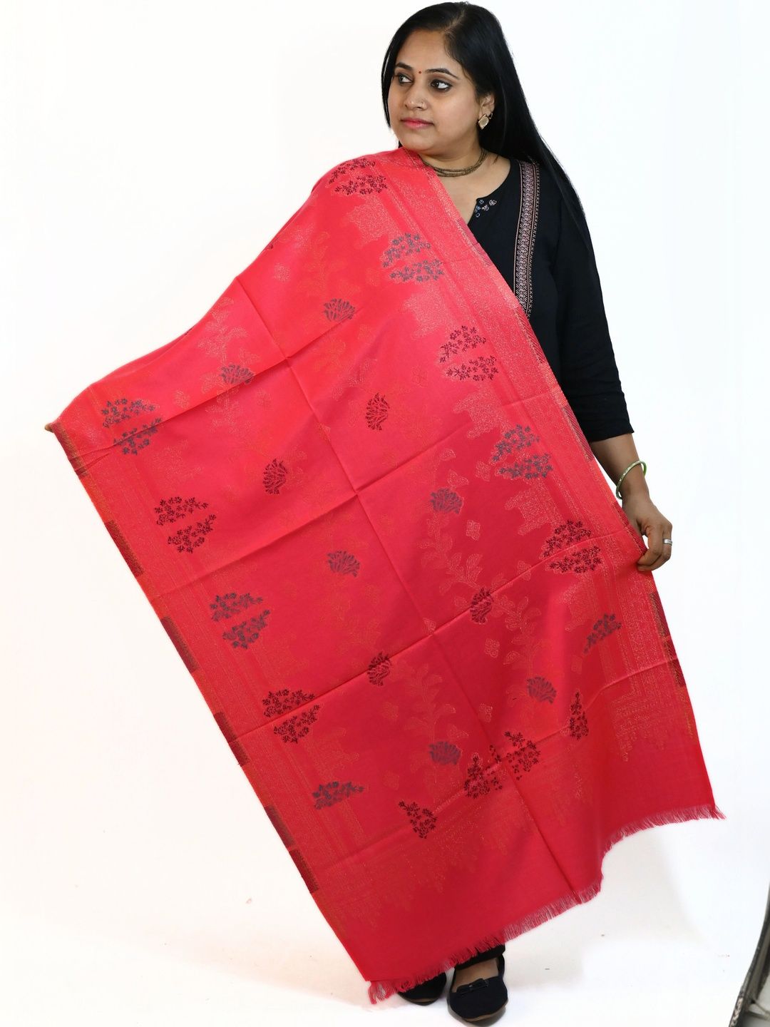SPRHA Women Botanical Printed Shawl-picture-39