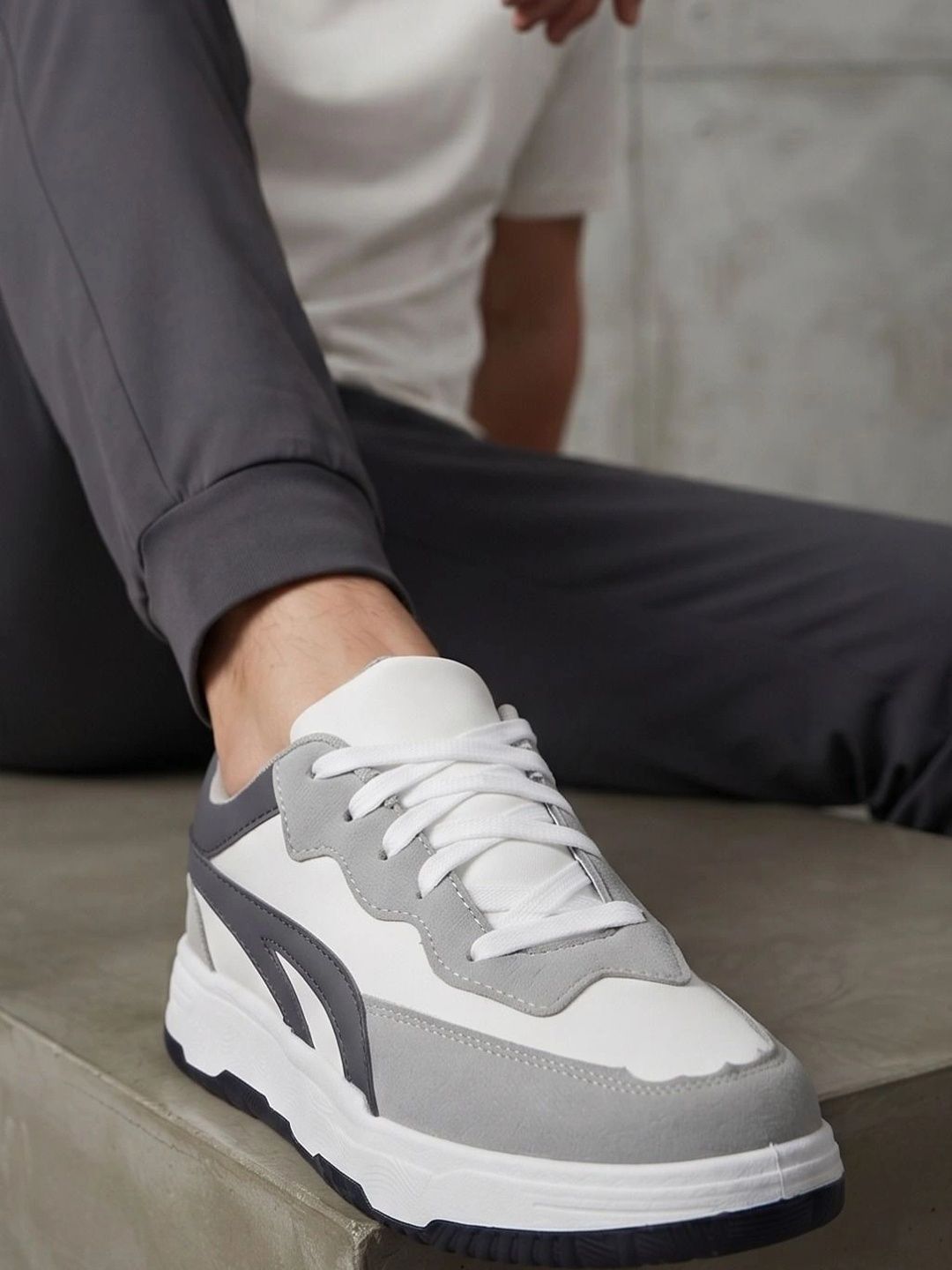JK Port Men Colourblocked Sneakers-picture-56