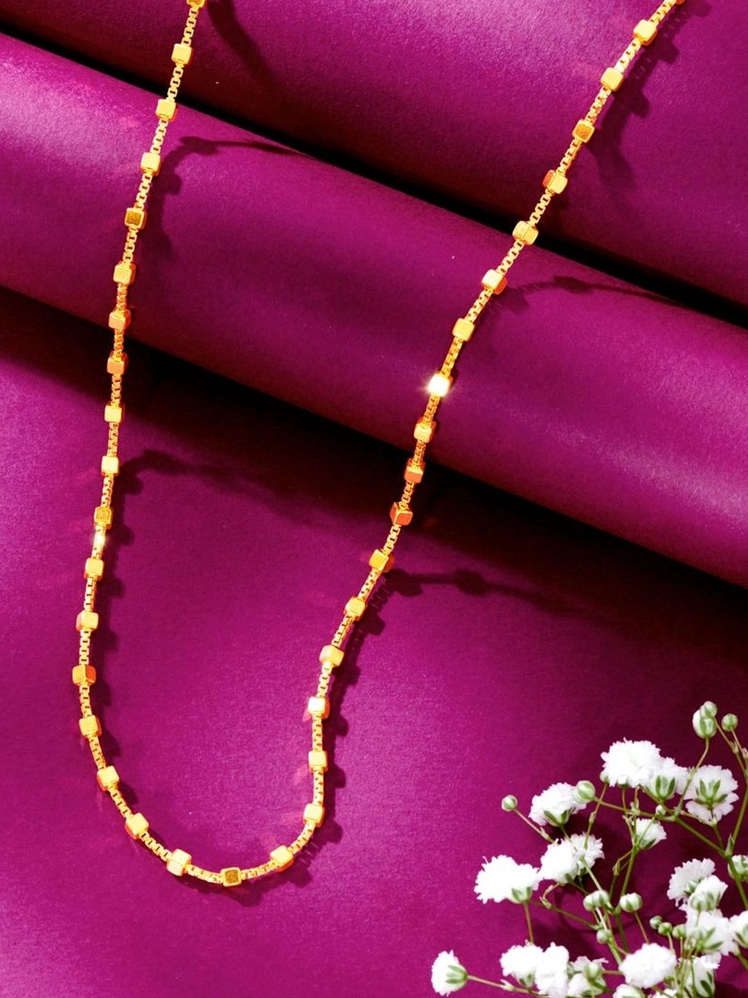 P N GADGIL JEWELLERS 22KT Gold Splendid Union Fancy Chain - 16 g-picture-35