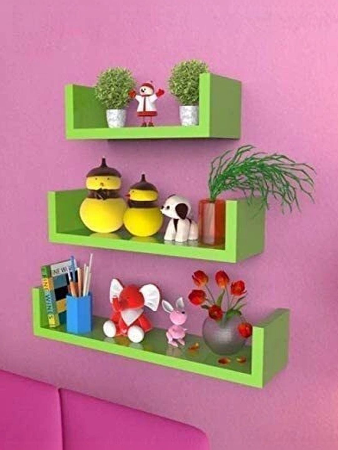CraftOnline Green & Pink MDF-picture-51