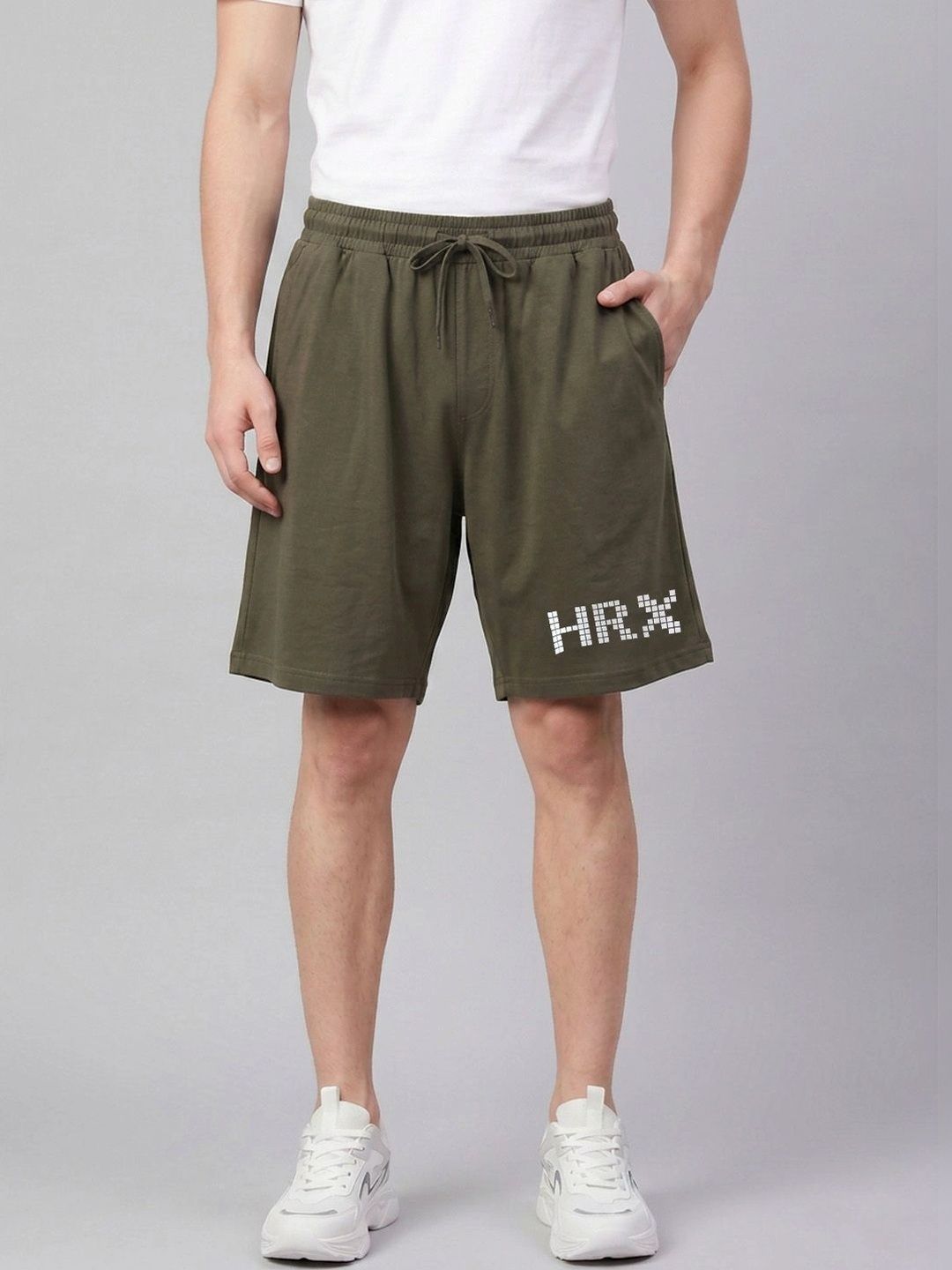HRX by Hrithik Roshan Men Typography Training or Gym Sports Shorts-picture-56