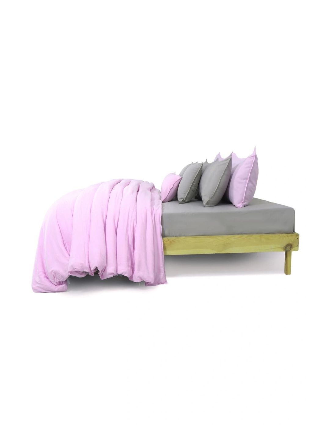 Zarf Pink & Grey 400 GSM Comforter-picture-46