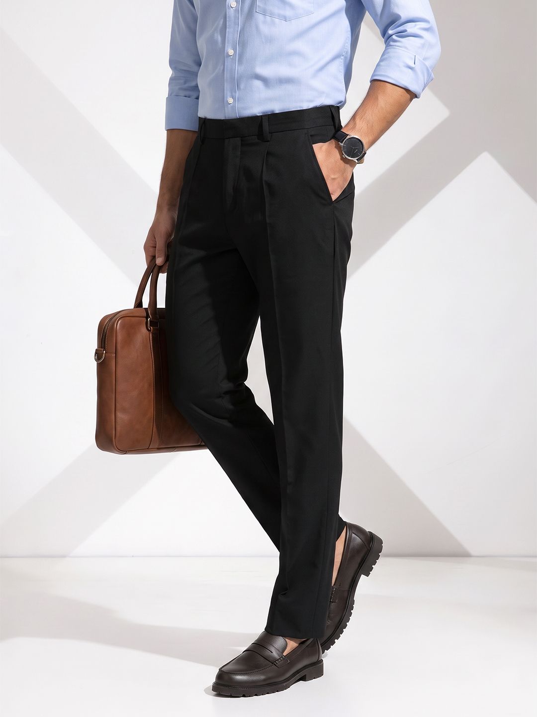 INVICTUS Men Polyester Trousers-picture-25