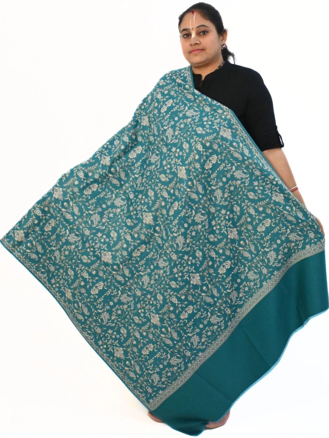 SPRHA Ethnic Motifs Woven Design Shawl-image-47