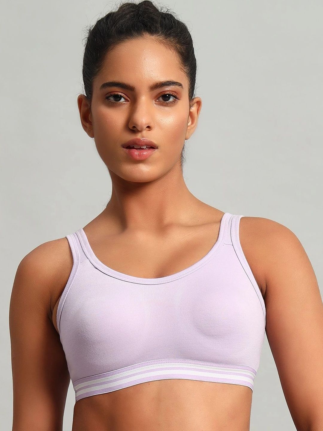 INNER TOUCH Colourblocked Bra Full Coverage-picture-13