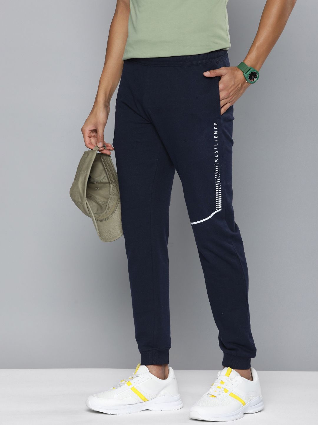 HRX by Hrithik Roshan Men Typography Regular Fit Joggers