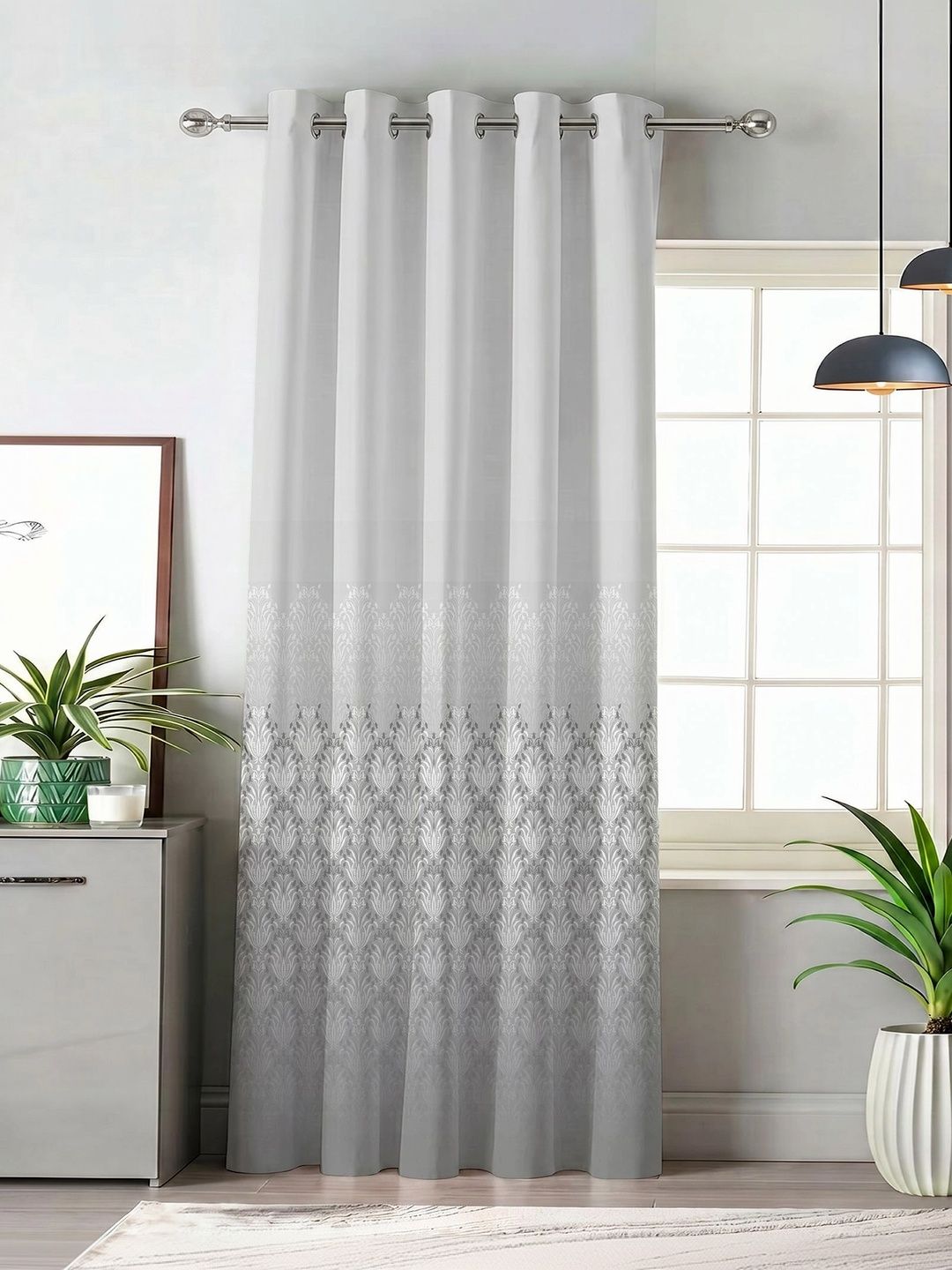 AAVIS DECOR Grey Room Darkening Long Door Curtain-picture-39