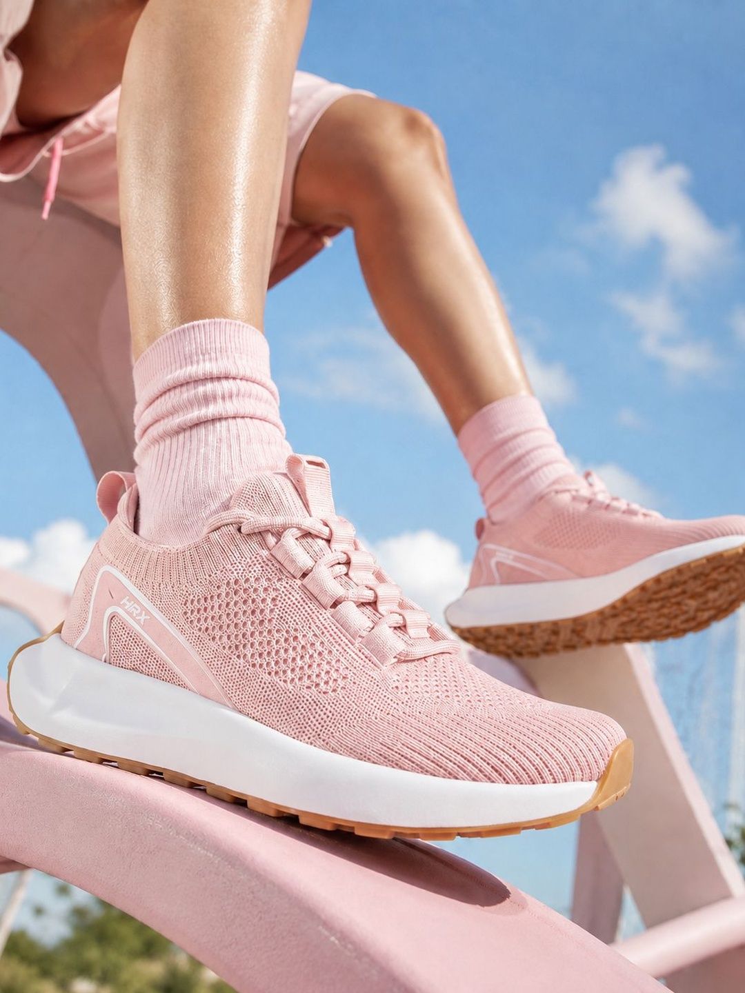 HRX by Hrithik Roshan Cushioned Footbed Running Shoes
