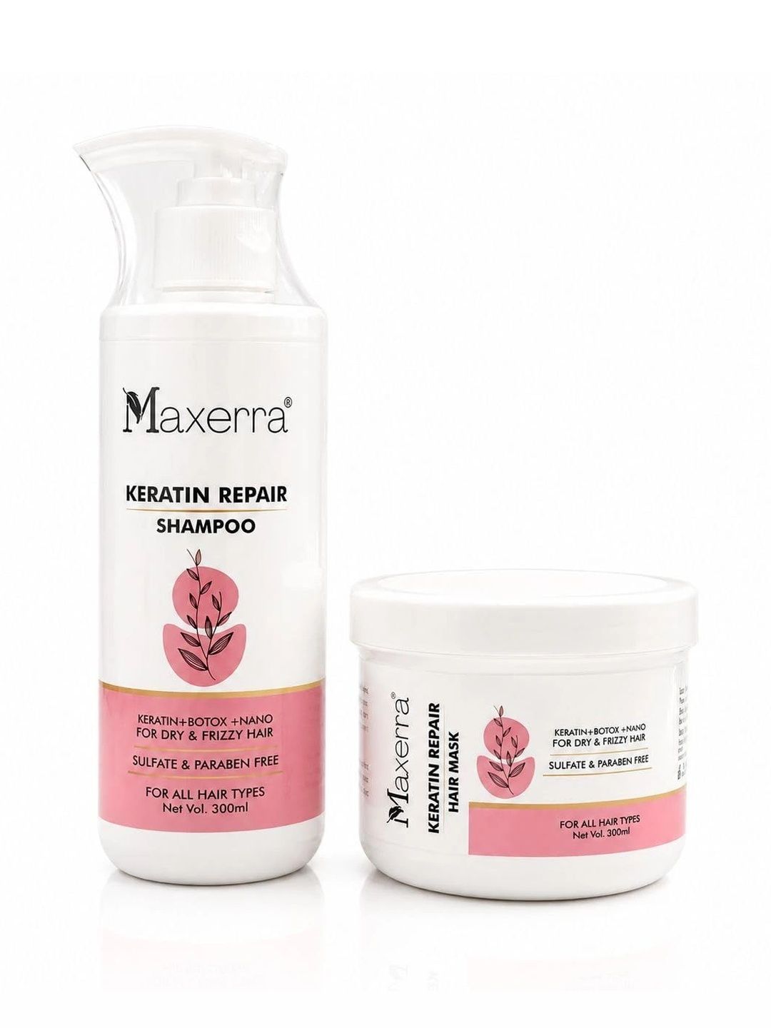 Maxerra Set Of 2 Shampoo & Hair Mask - 300 ml Each-picture-48