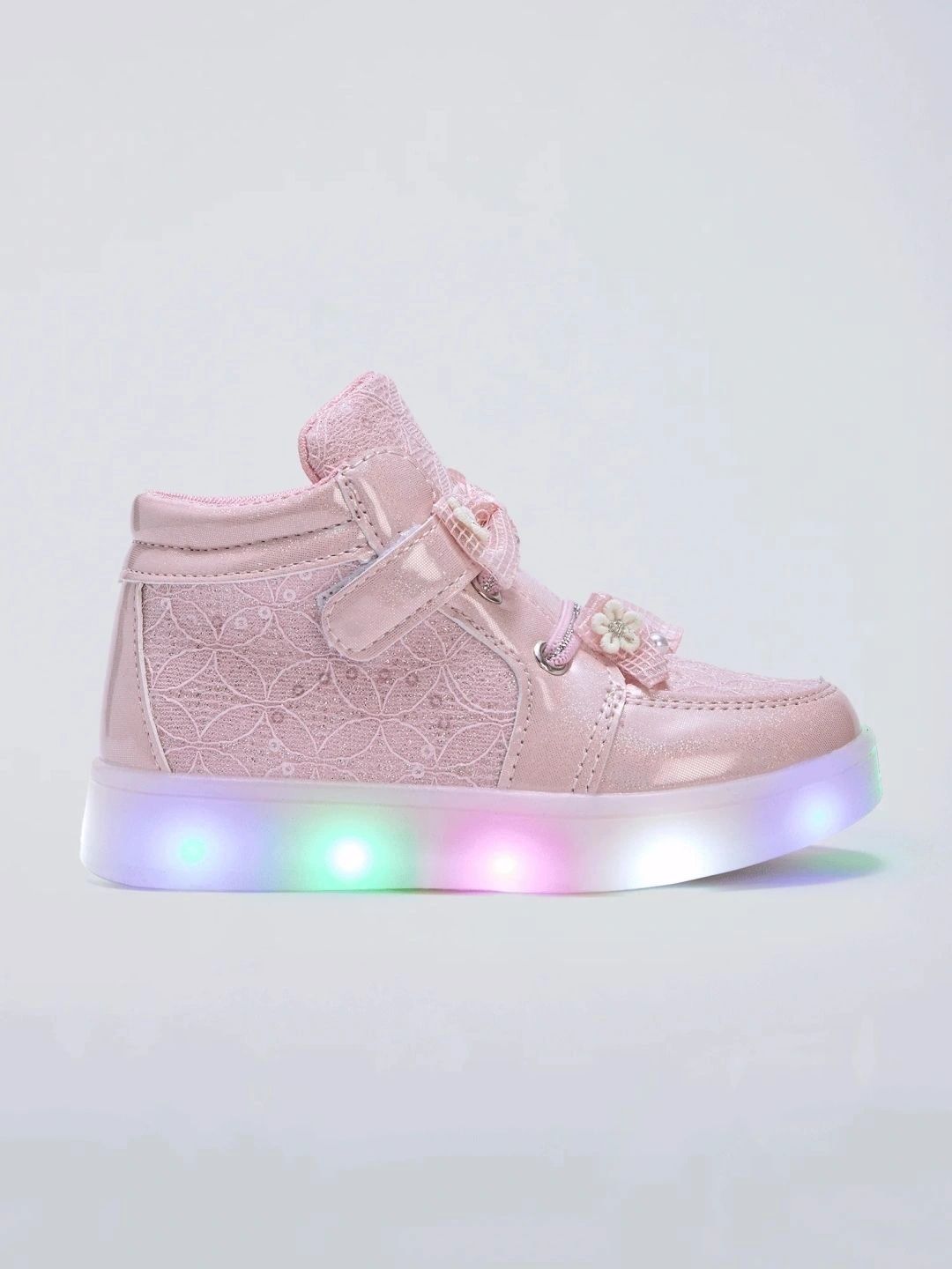 Hopscotch Girls Textured Sneakers-picture-18