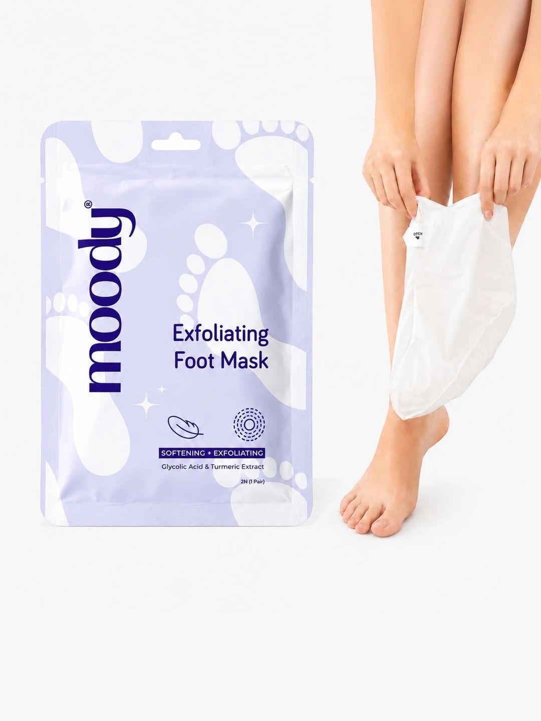 MOODY Foot Facial Peeling Exfoliating Foot Mask-picture-32