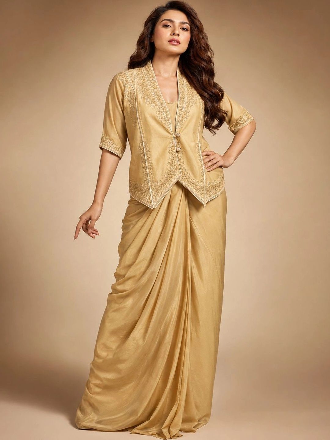 MRINAYA Women Top with Dhoti Pants-picture-29