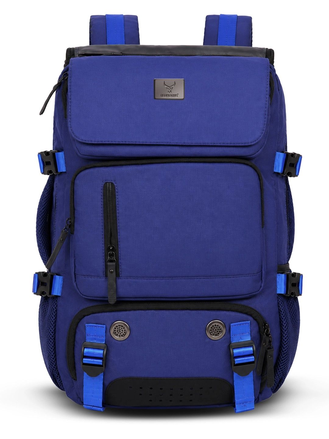 REDHORNS Unisex Contrast Detail Backpack with Compression Straps-picture-35
