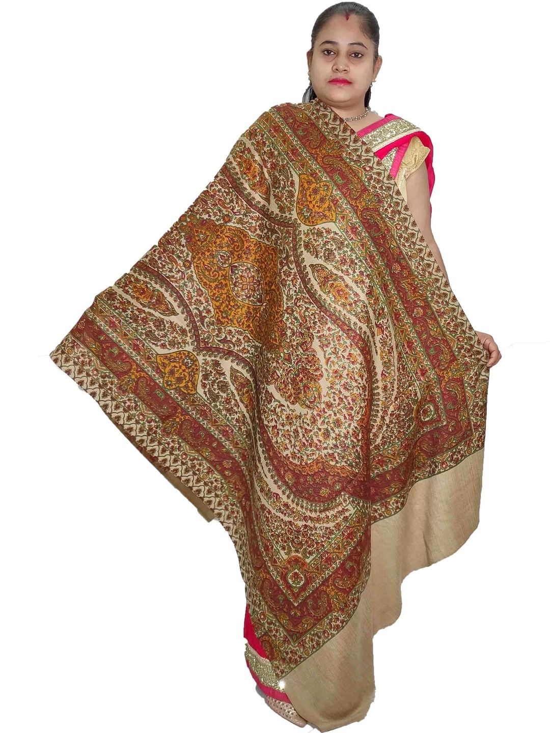 SPRHA Women Paisley Printed Shawl-picture-29