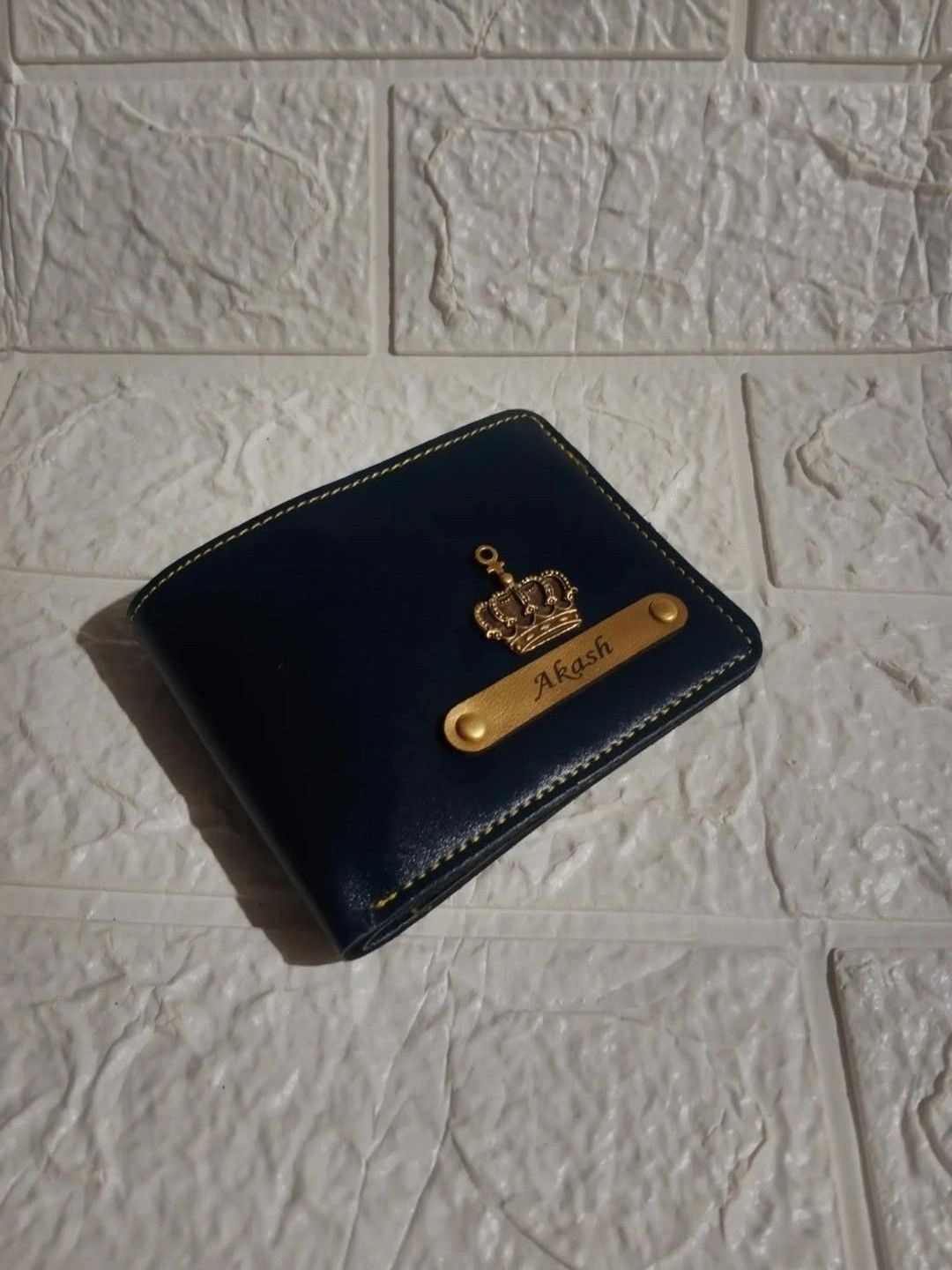 Navya Royal Art Men Embellished Leather Two Fold Wallet-picture-25