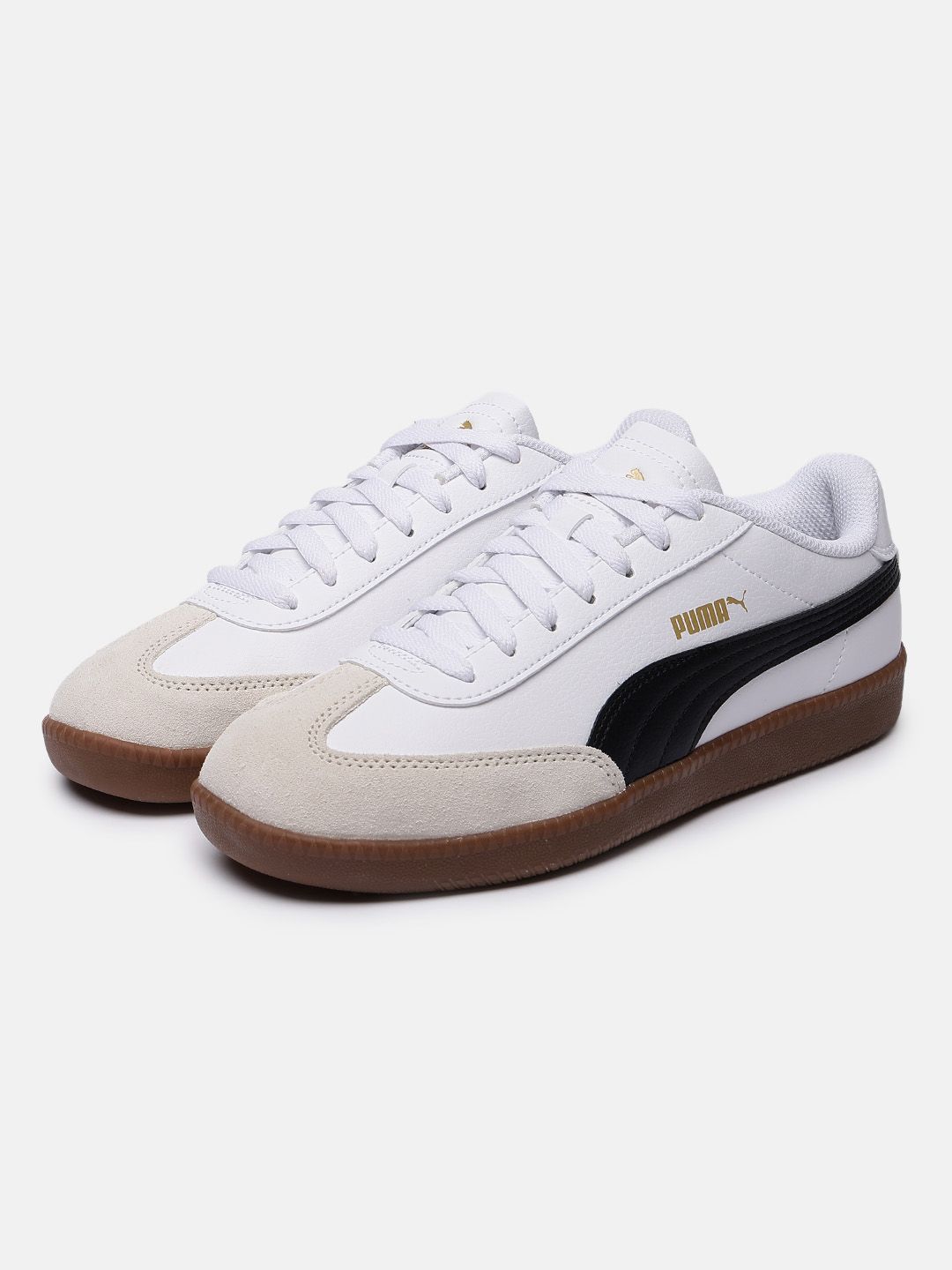 Puma Unisex 9-T Colourblocked Sneakers deal from myntra Puma Unisex 9-T Colourblocked Sneakers deal from myntra