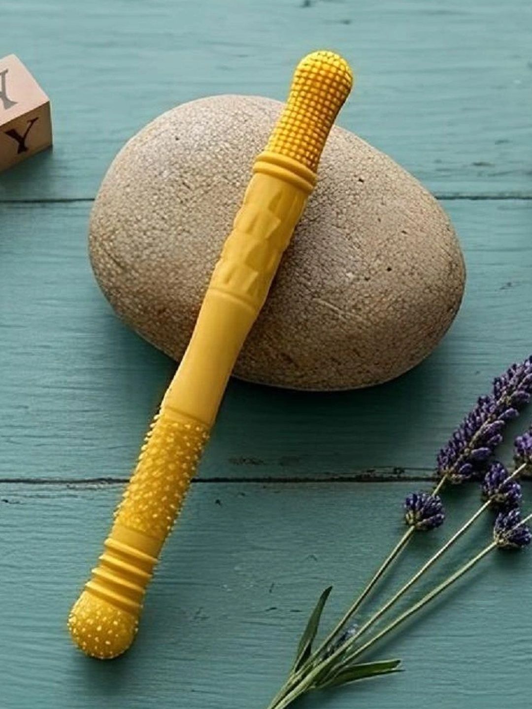 ORTIS GLOBAL TRADE Stick Straws Teether - Yellow-picture-57