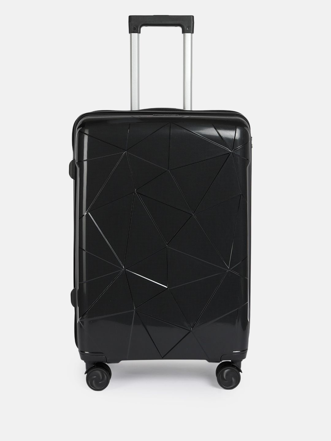 Roadster Textured Medium Hard Suitcase Trolley Bag- 75L-picture-20