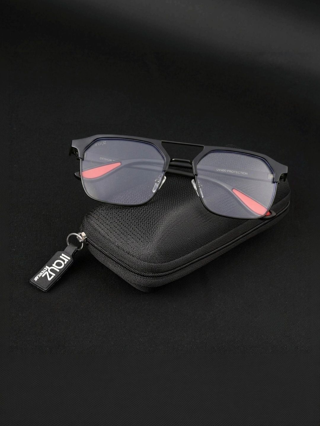 Irayz Unisex Blue Lens & Black Other Sunglasses with-picture-33