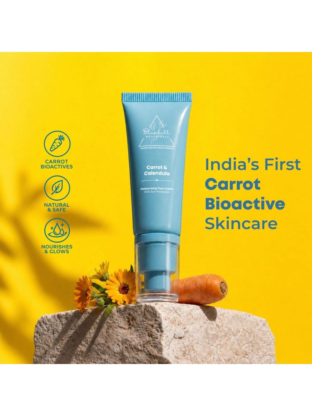 Bluehill Botanicals Carrot & Calendula Face Cream- 30 ml-image-24