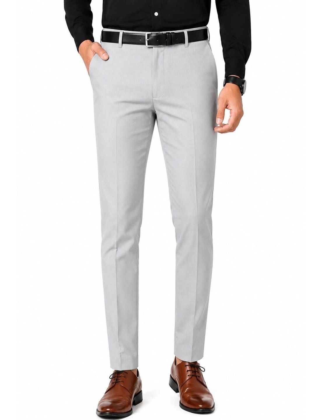 FLAXWEAR Men Easy Wash Trousers-picture-29