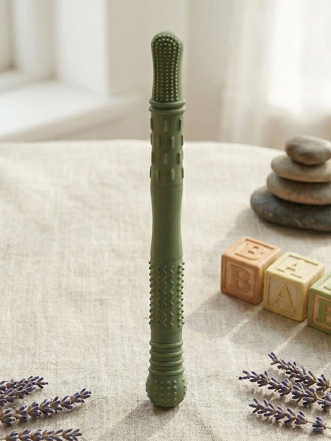 ORTIS GLOBAL TRADE Stick Straws Teether - Green-picture-21