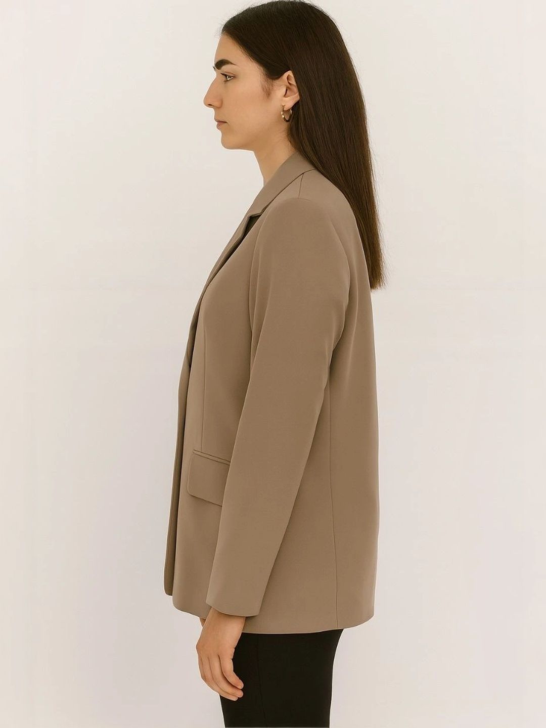 AAROMINFINITY Notched Lapel Single-Breasted Casual Blazers-picture-33