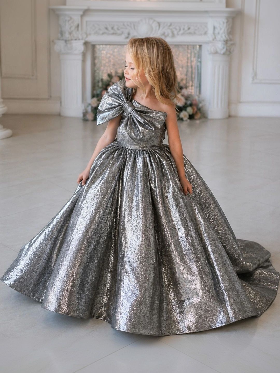 TILISM Satin Maxi Dress-image-41