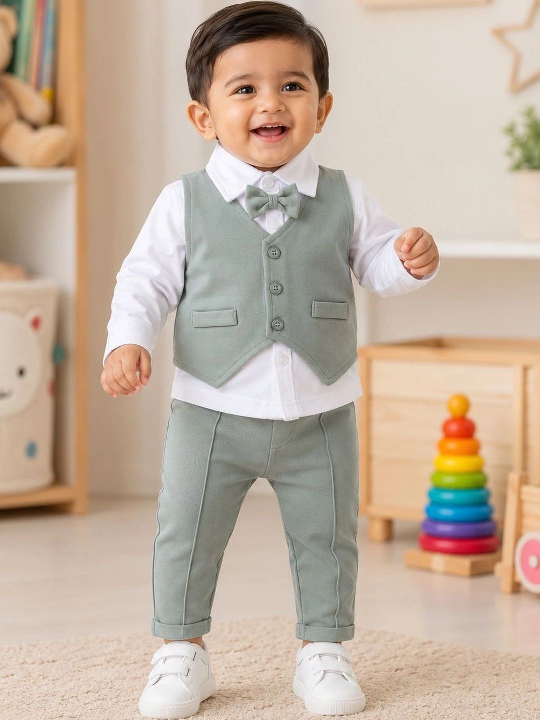 BUMZEE Boys Shirt with Trousers-image-40