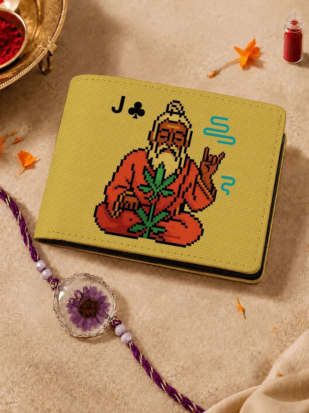 Kalankit Men Printed Two Fold Wallet-picture-19