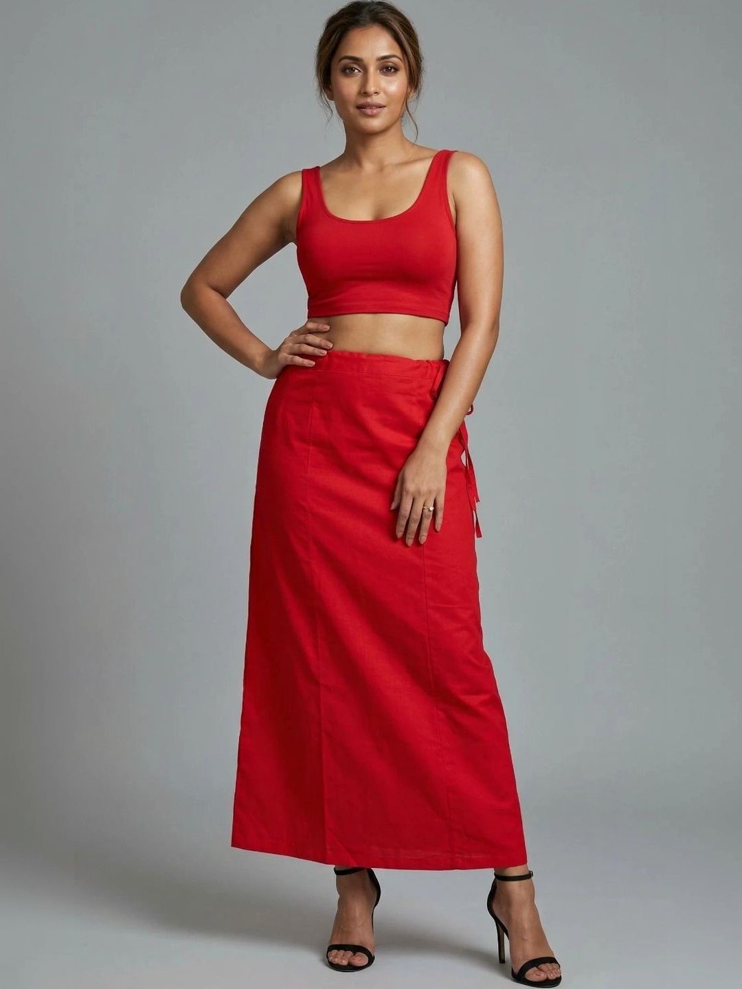 Monamaar Cotton Stretchable Saree Shapewear-picture-11