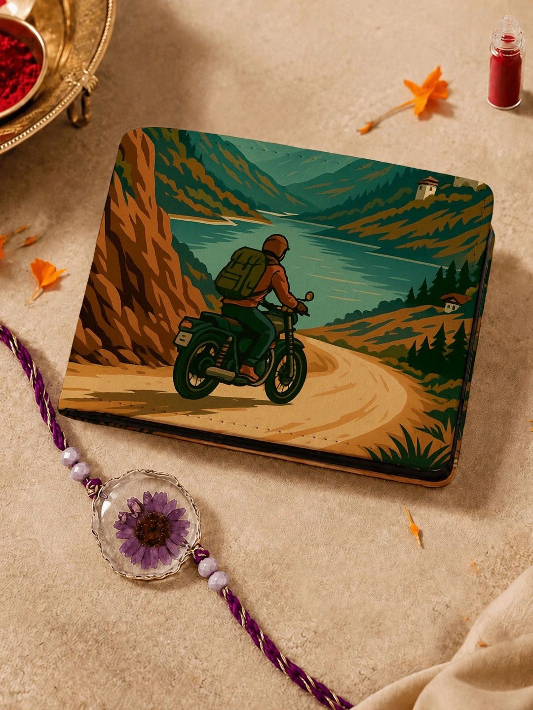 Kalankit Men Printed Two Fold Wallet-picture-24