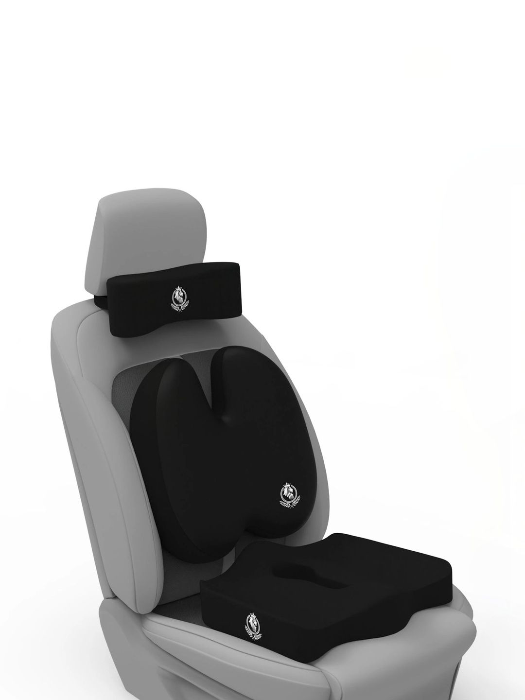 MRRON Black Memory Foam Car Seat Cushion-picture-12