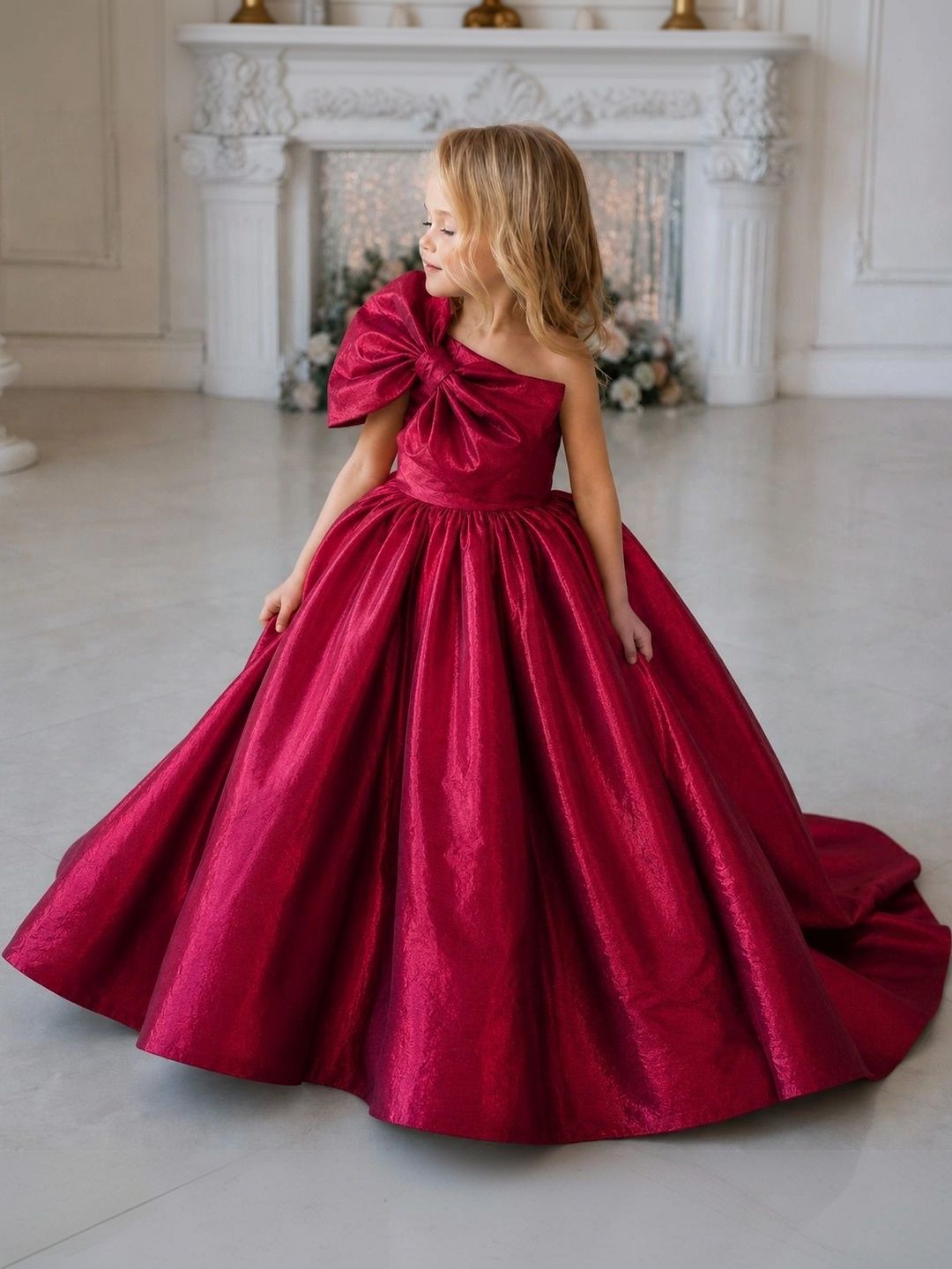 TILISM Satin Maxi Dress-image-15