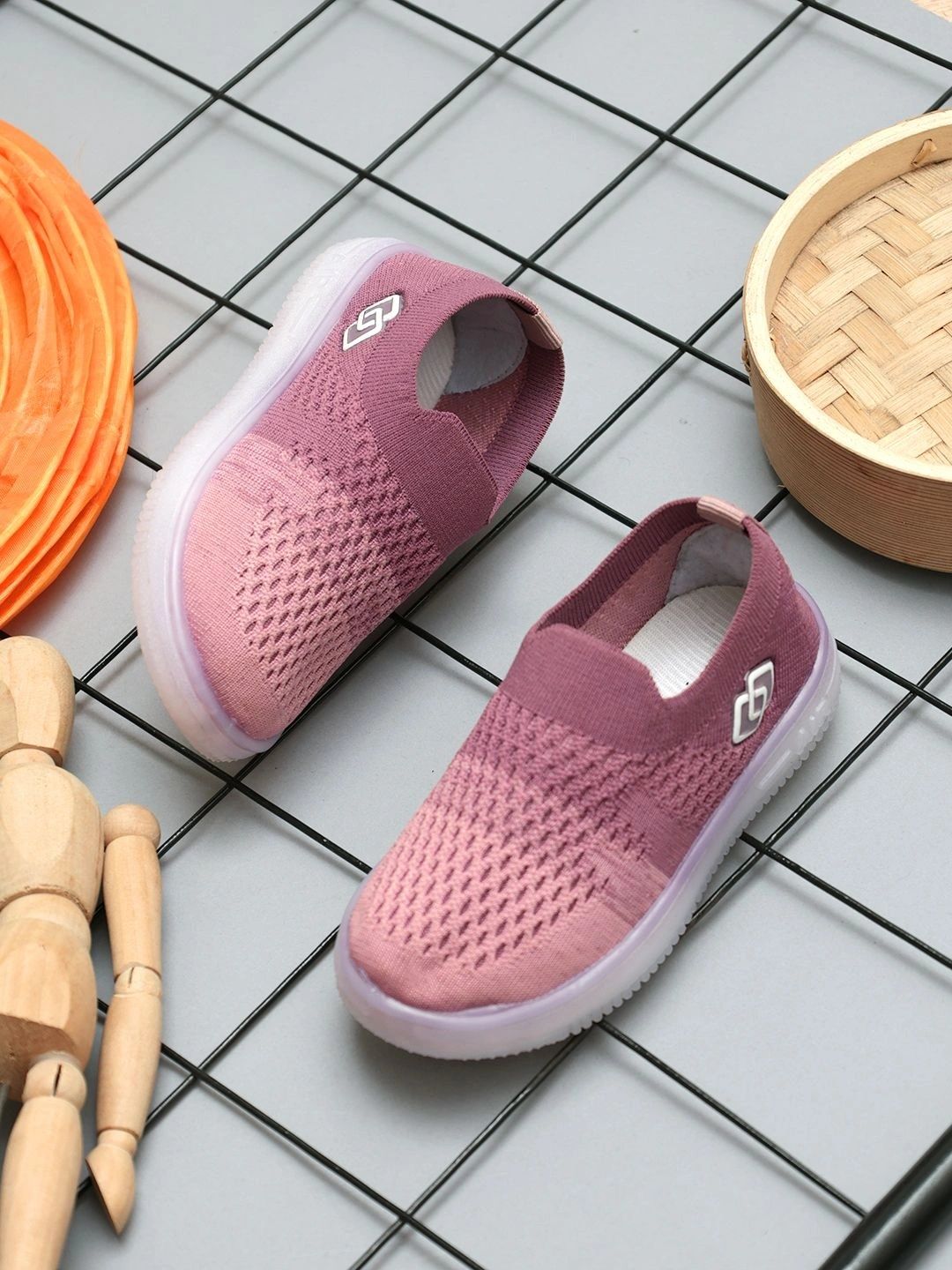 SCHOOZI Unisex Kids Textured Sneakers-picture-13