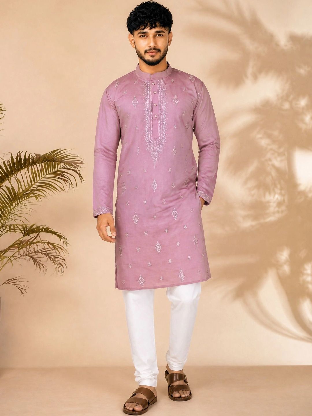Anouk Men Embroidered Thread Work Kurta-picture-31