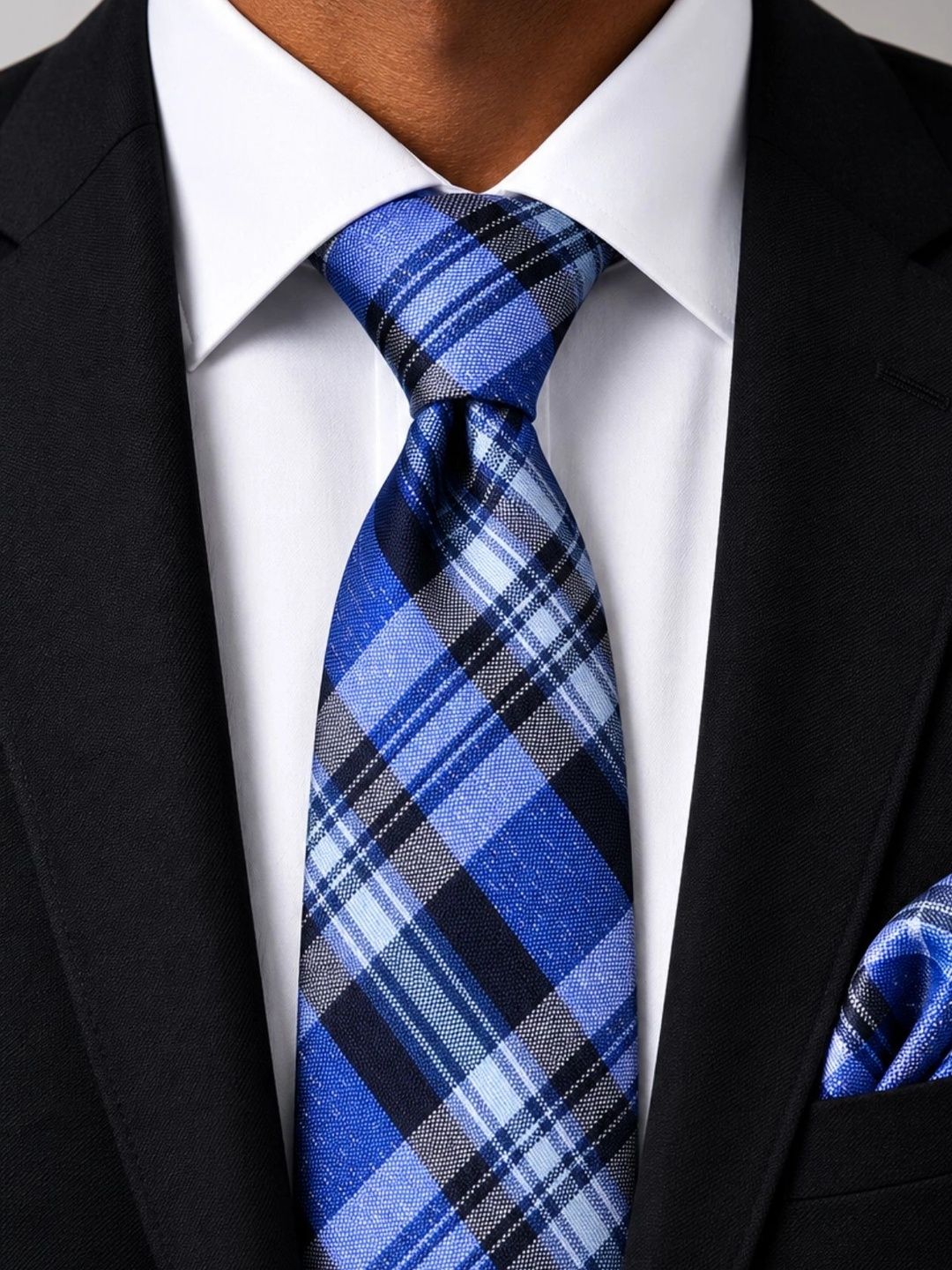 Tie Benon Men Checked Broad Tie-picture-26